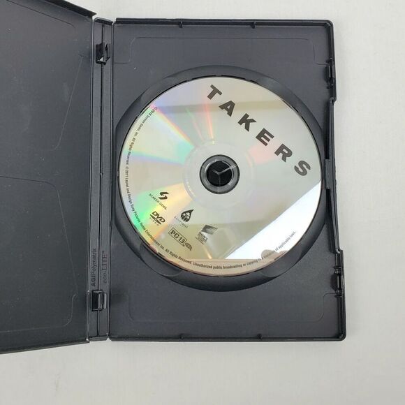 TAKERS 2010 Film, Action/Thriller, DVD MOVIE Disc - Picture 2 of 4